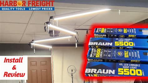 braun shop lights|braun shop light harbor freight.